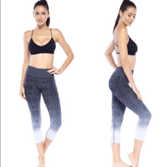 NEW ✨ ELECTRIC YOGA Ombre Jacquard Capri - Picture 2 of 8